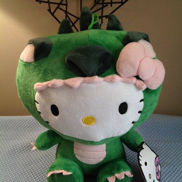 NWT Hello Kitty Dinosaur Dragon Plush - 13" - Picture 2 of 9